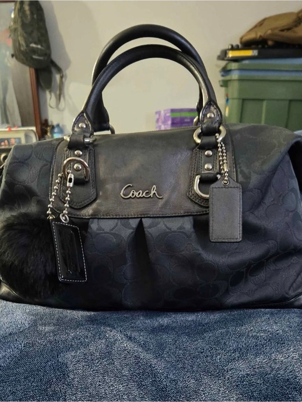 Coach Ashley Satchel Bag